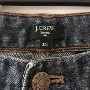 JCrew 30R Bootcut Blue Jeans